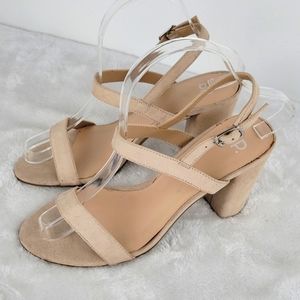 BP Slingback Block Heel Sandals Size 7